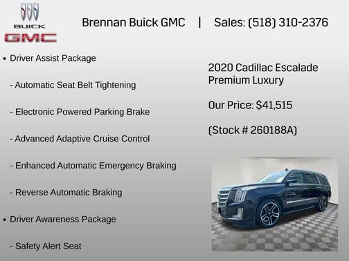Black Raven 2020 Cadillac Escalade Premium Luxury
