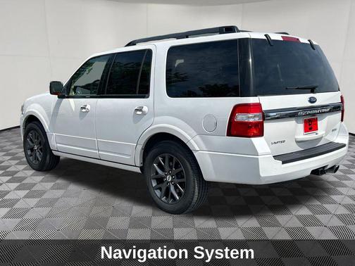 WHITE PLATINUM MET TRI-COAT 2017 Ford Expedition Limited