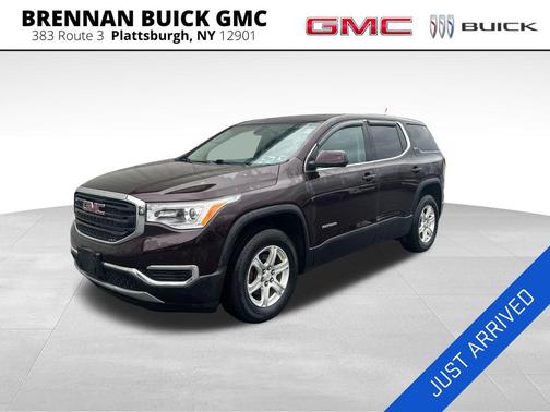 Black Cherry Metallic 2018 GMC Acadia SLE-1