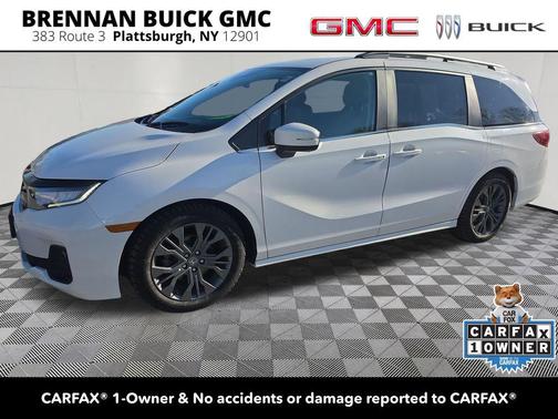 Platinum White Pearl 2025 Honda Odyssey Touring