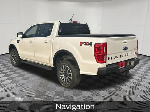 White Platinum Tri-Coat 2019 Ford Ranger LARIAT