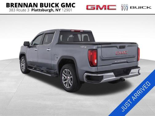 Satin Steel Metallic 2019 GMC Sierra 1500 SLT