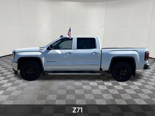 White Frost Tricoat 2018 GMC Sierra 1500 SLT