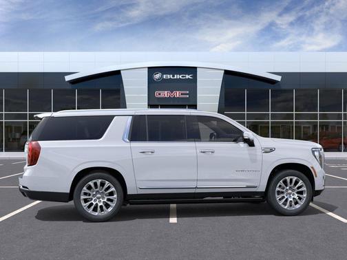 Glacier White Tricoat 2026 GMC Yukon XL Denali