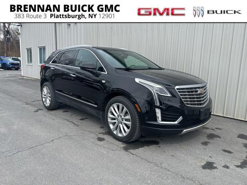 Stellar Black Metallic 2017 Cadillac XT5 Platinum