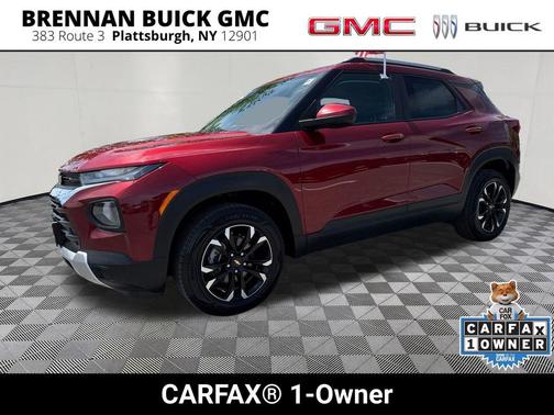Crimson Metallic 2022 Chevrolet Trailblazer LT