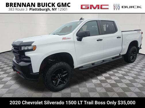 Summit White 2020 Chevrolet Silverado 1500 LT Trail Boss