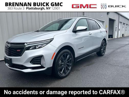 Silver Ice Metallic 2022 Chevrolet Equinox AWD RS