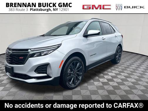 Silver Ice Metallic 2022 Chevrolet Equinox AWD RS