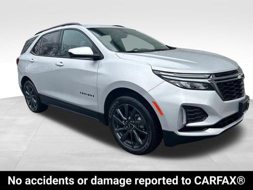 Silver Ice Metallic 2022 Chevrolet Equinox AWD RS