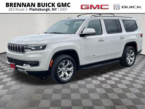Luxury White Pearlcoat 2022 Jeep Wagoneer Series II 4x4