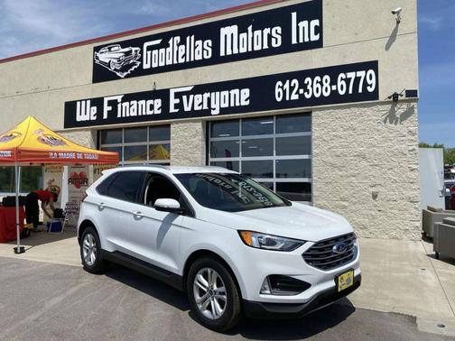 Oxford White 2019 Ford Edge SEL