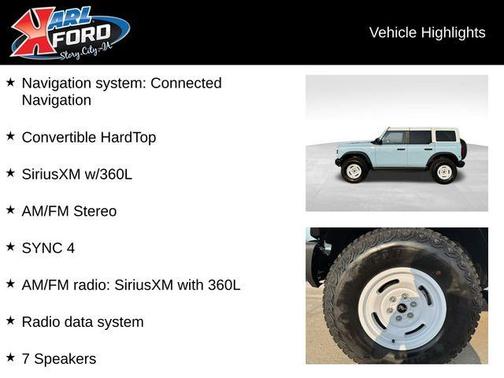 2025 Ford Bronco Heritage Edition