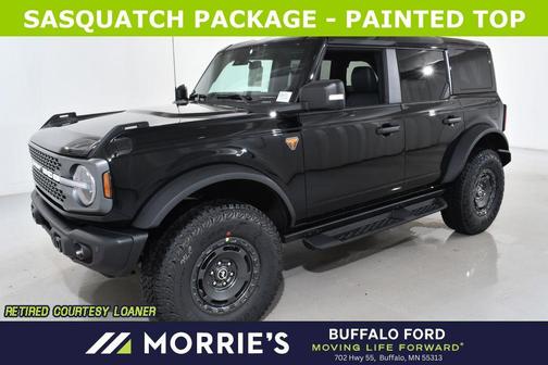 Shadow Black 2025 Ford Bronco Badlands