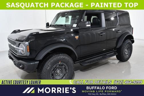 Shadow Black 2025 Ford Bronco Badlands SUV