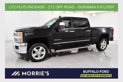 Black 2016 Chevrolet Silverado 2500 LTZ
