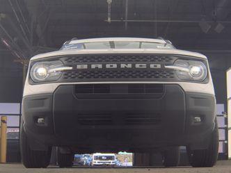 Oxford White 2025 Ford Bronco Sport Big Bend