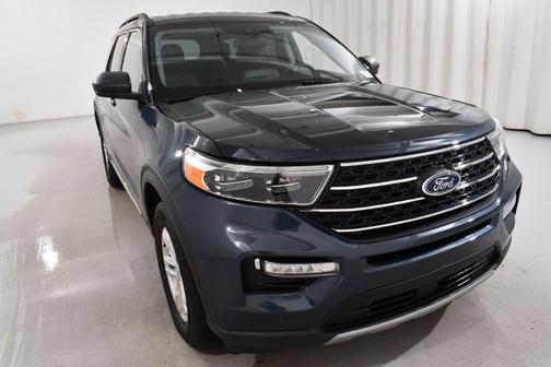 Stone Blue Metallic 2023 Ford Explorer XLT