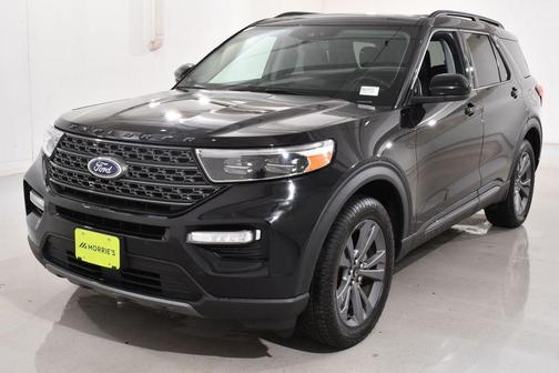 Agate Black Metallic 2022 Ford Explorer XLT