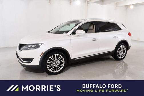 White Platinum Clearcoat Metallic 2017 Lincoln MKX Reserve