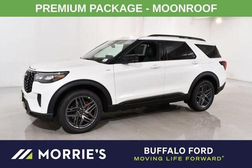 White 2026 Ford Explorer ST-Line