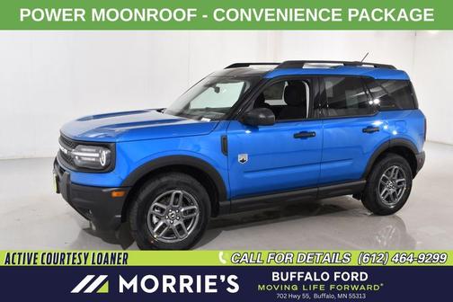 Blue 2026 Ford Bronco Sport Big Bend