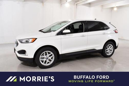White Metallic 2022 Ford Edge SEL