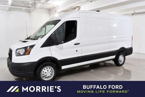 Oxford White 2026 Ford Transit-350 148 WB Medium Roof Cargo