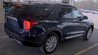 Blue Metallic 2022 Ford Explorer Limited