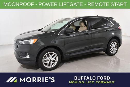 Forged Green Metallic 2024 Ford Edge SEL
