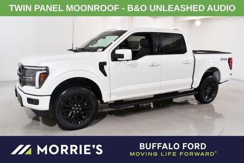 White Metallic 2026 Ford F-150 Lariat