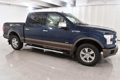 Blue Jeans Metallic 2017 Ford F-150 Lariat