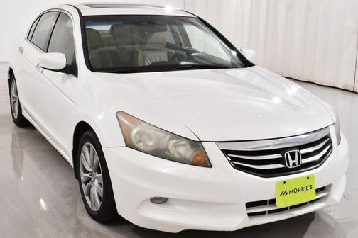 White Diamond Pearl 2011 Honda Accord EX-L