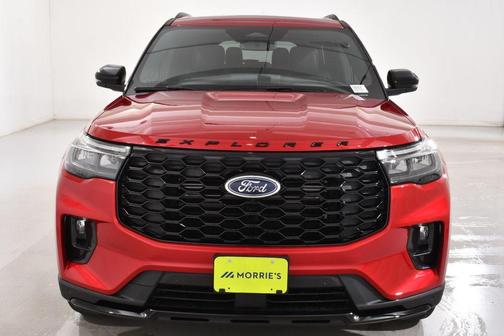 Red Metallic 2026 Ford Explorer ST-Line