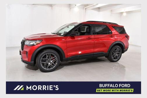 Red Metallic 2026 Ford Explorer ST-Line