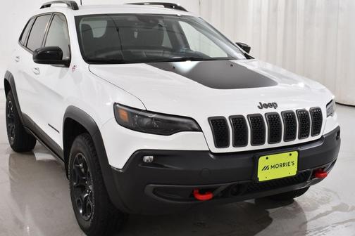 Bright White Clearcoat 2022 Jeep Cherokee Trailhawk