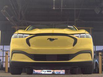 Yellow 2025 Ford Mustang Mach-E Select
