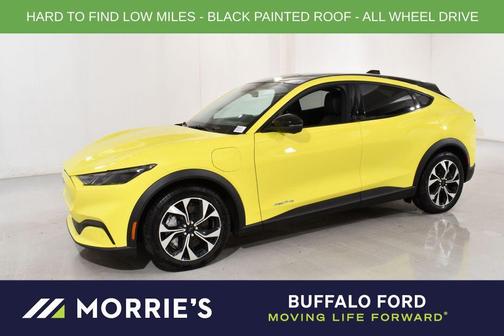 Yellow 2025 Ford Mustang Mach-E Select