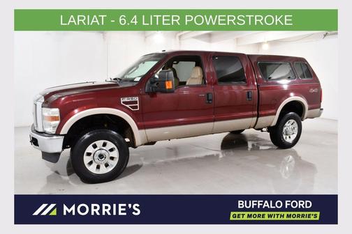 Royal Red Clearcoat Metallic 2009 Ford F-350 Lariat Super Duty