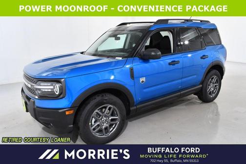 Blue Metallic 2025 Ford Bronco Sport Big Bend