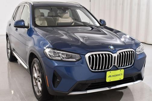 Phytonic Blue Metallic 2022 BMW X3 xDrive30i