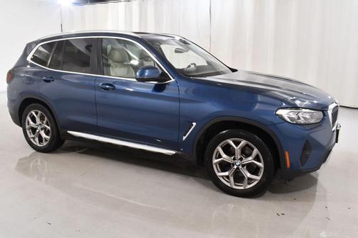 Phytonic Blue Metallic 2022 BMW X3 xDrive30i