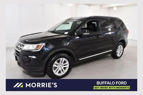 Shadow Black 2018 Ford Explorer XLT