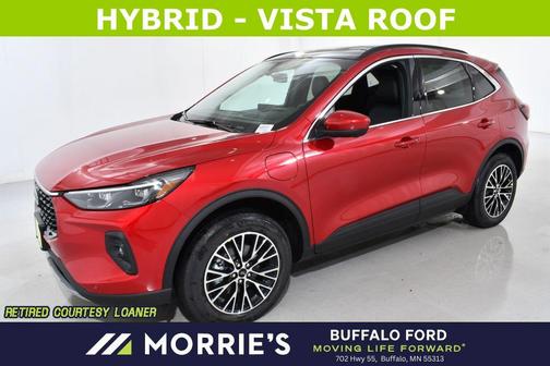 Red Metallic 2025 Ford Escape PHEV