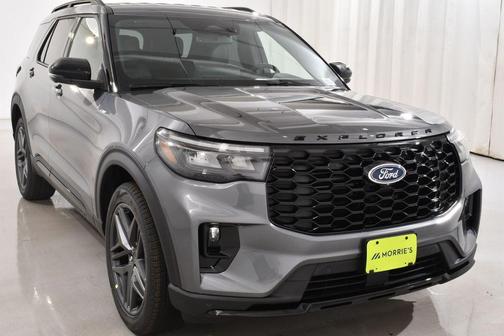 Gray 2026 Ford Explorer ST-Line