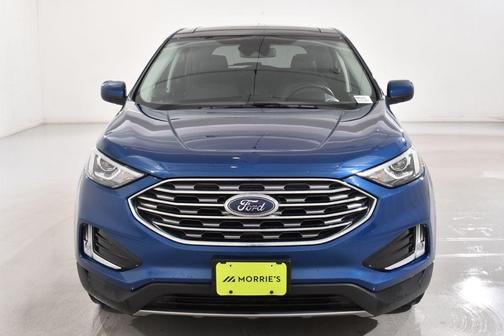 Atlas Blue Metallic 2021 Ford Edge SEL