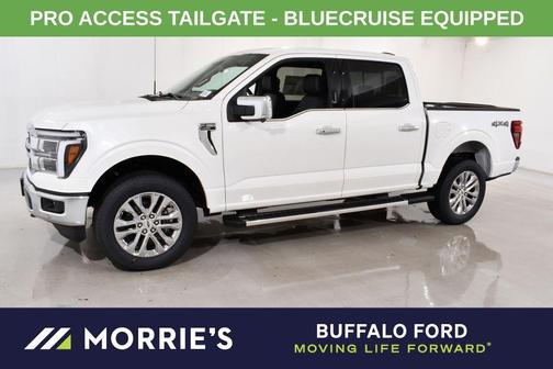 White Metallic 2026 Ford F-150 Lariat