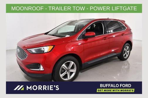 Rapid Red Metallic Tinted Clearcoat 2024 Ford Edge SEL