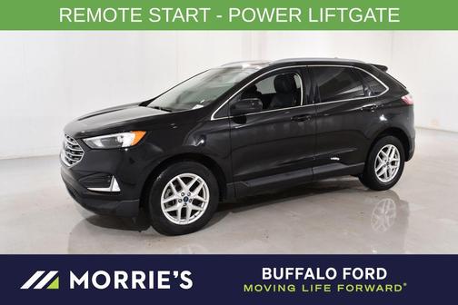 Agate Black Metallic 2022 Ford Edge SEL