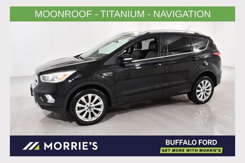 Shadow Black 2017 Ford Escape Titanium